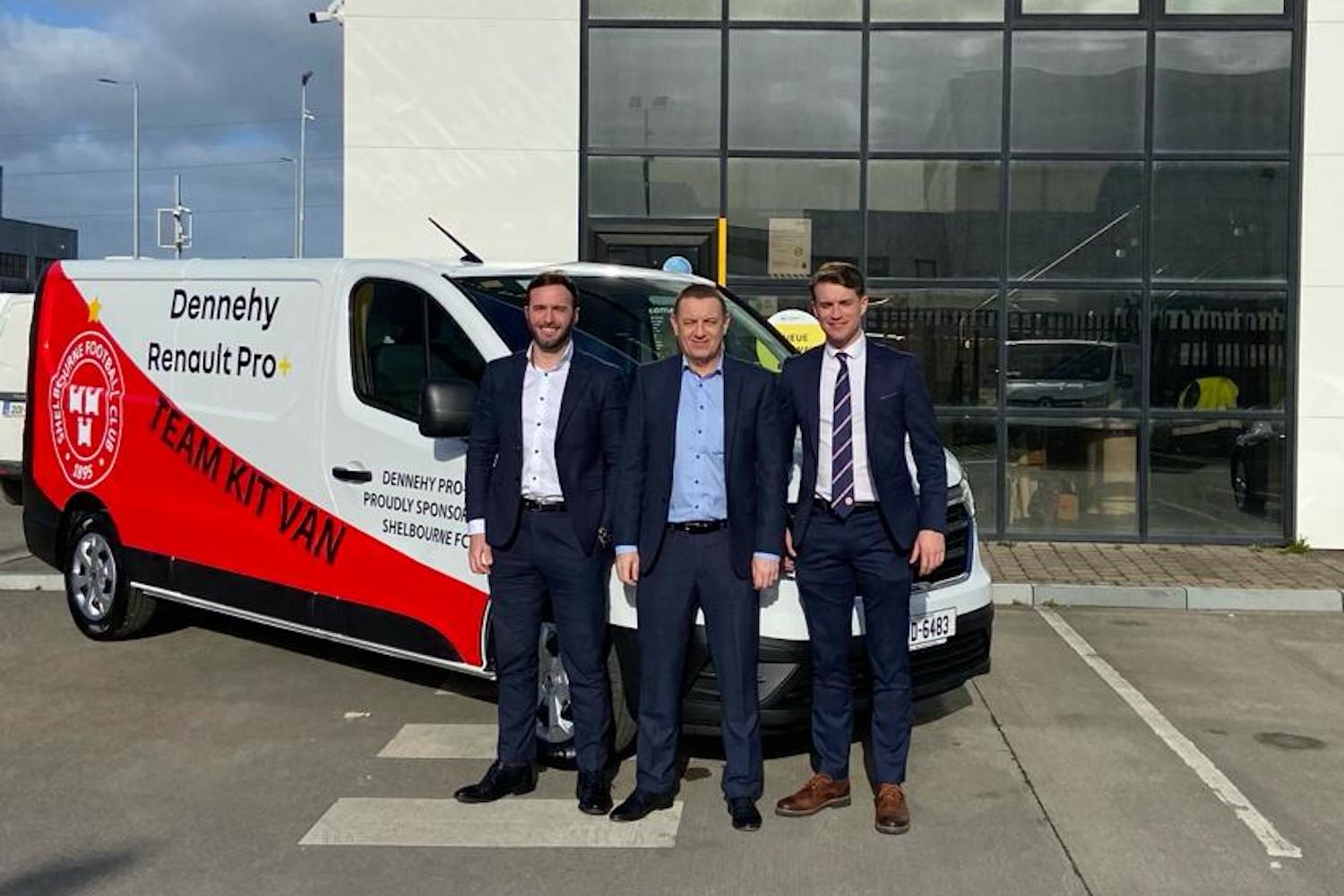 Van News | Dennehy Renault to sponsor Shelbourne FC | CompleteVan.ie