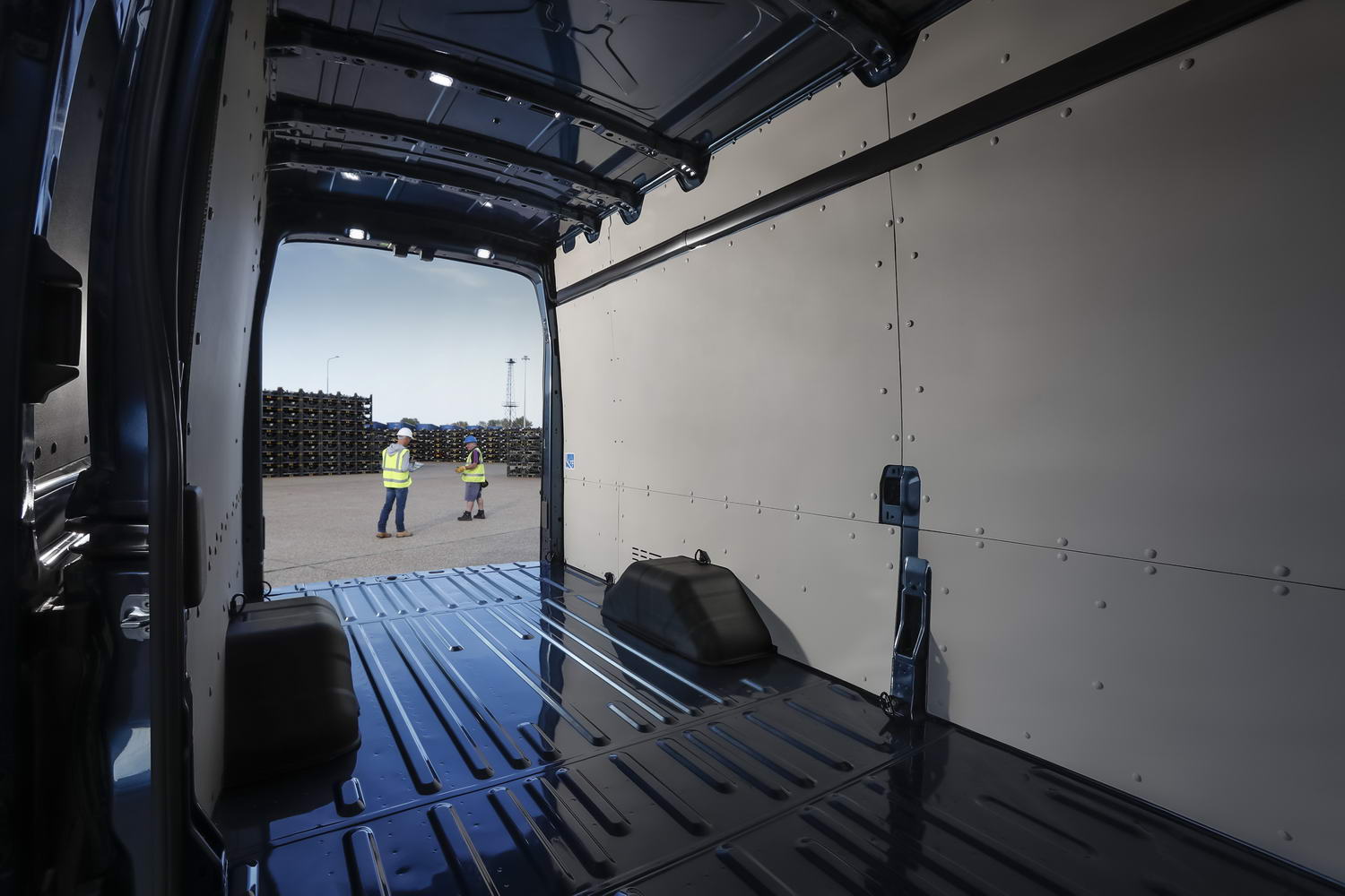 View from inside the new 5.0-Tonne Transit