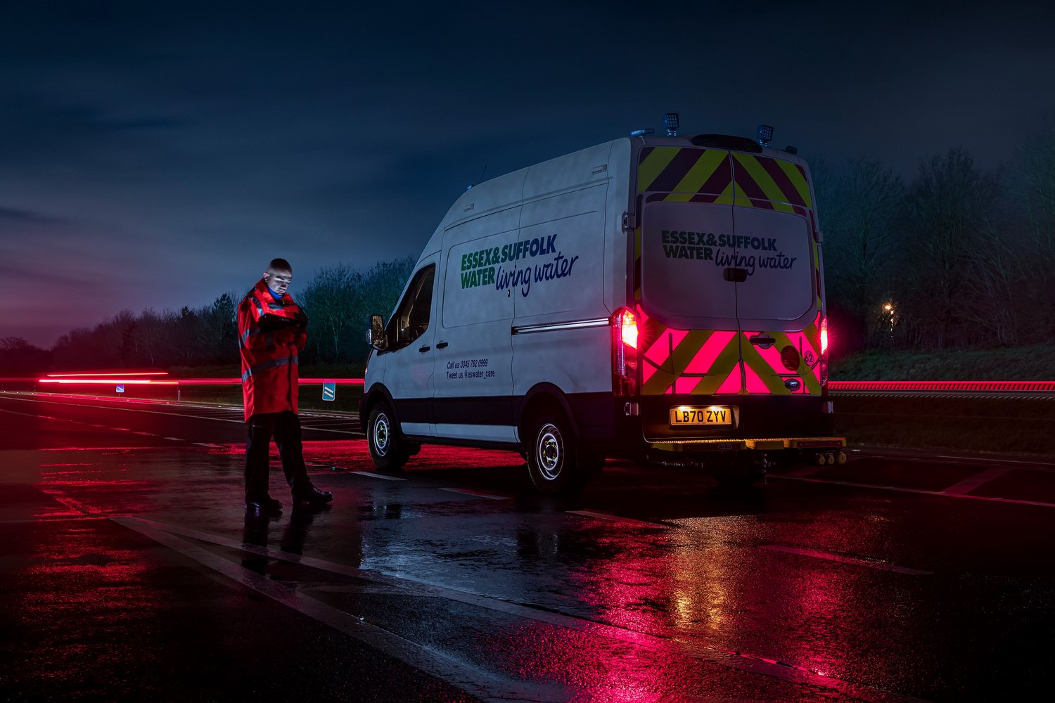 Van News | Ford makes life safer for roadside workers | CompleteVan.ie