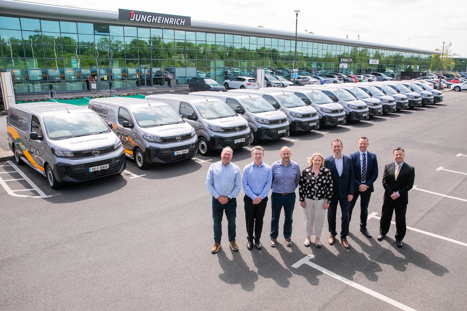 Van News | Jungheinrich Ireland’s new EV fleet | CompleteVan.ie