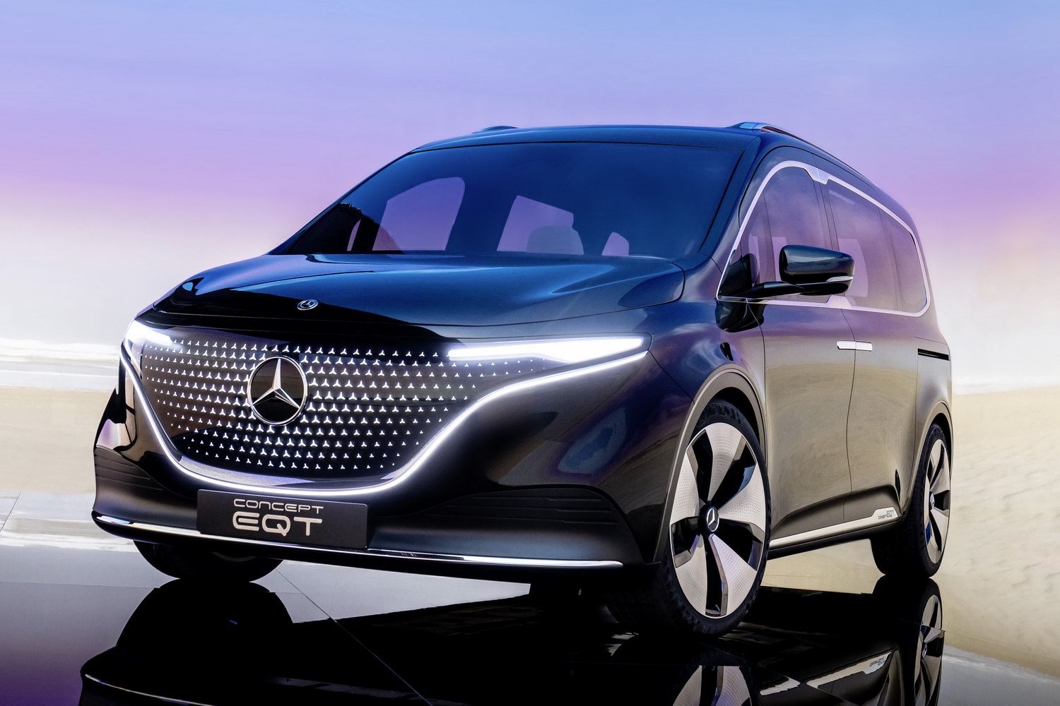 Van News | Mercedes EQT concept previews small premium van | CompleteVan.ie