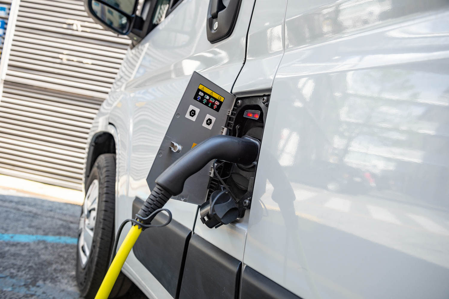 Fiat e-Ducato charging