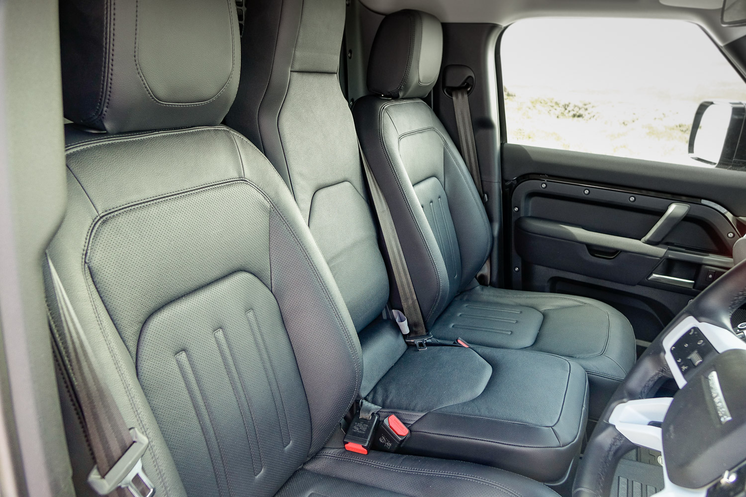 Land Rover Defender interior